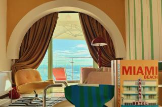 Dooga Ins-Retro Pastelland Seaview Bathtub by Doogahome Homestay - 0