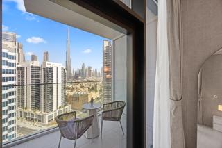 Burj Khalifa View l Luxury Studio by Loft Skyline Near Dubai Mall - 9