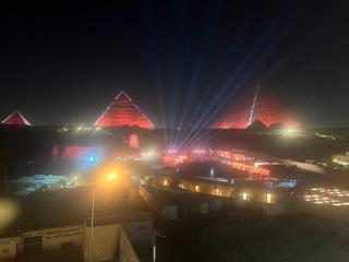 Golden pyramid view - 9