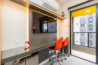 Studio com garagem no Coração do Batel - SOH0403 - 1