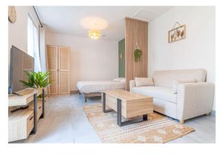 Le Refuge marin Studio lumineux, terrasse privée, plage à 2 min - 3