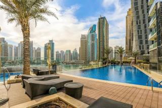 Lavish Marina Gem - Dubai Eye Views - Infinity Pool - 4