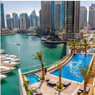 Lavish Marina Gem - Dubai Eye Views - Infinity Pool - 0