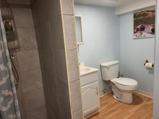 75 inch house with separate entrance and exit, one bedroom, one living room, private bathroom, there is a cute cat, a few minutes walk to many restaurants, 8 minutes drive to the big waterfall - 3