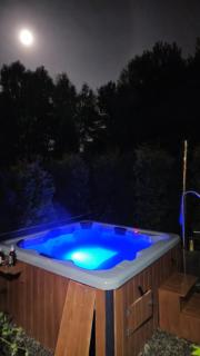 Leśna Rezydencja z plażą nad Zalewem Chańcza, sauna, bania SPA - 9
