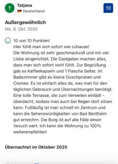 "An der alten Mühle 1" Fewo 110 qm, zwei große Schlafzimmer, Südbalkon, Gartenterrasse & Wallbox - 9