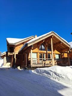 Casa-Le Cherk Chalet 300m2 jacuzzi sauna Vars - 9