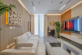 1BR Aesthetic Home Aljada - 2 Washrooms - Balcony - 8