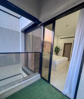 Chic 1BR Retreat with Infinity Pool and Sauna in JVC, Dubai - 1