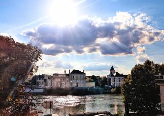Loft Bord de Seine - Calme, Vue dégagée & Parking - 7