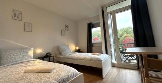 Business Apartment with Balcony - 0