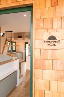 Tiny Hausboot Schwarzwald Maidle mit Dachterrasse und Kamin - 1
