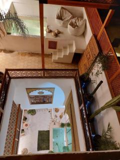 Riad Näjma Medina, privatisation, 8 personnes 2 Bassins - 8