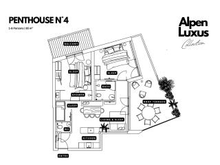 PENTHOUSE N`4 - AlpenLuxus Collection - 9