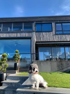 Villa med sjøutsikt og hage ved lokal badestrand - 8