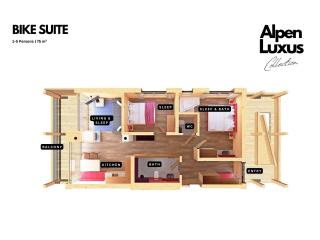 SportLodge BIKE SUITE - AlpenLuxus Collection - 9