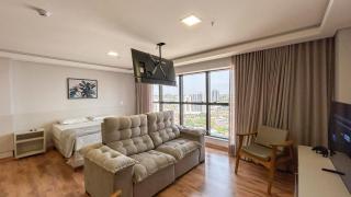 Flat com Vista Panorâmica da Cidade e Sound Tower - Campo Grande - 3