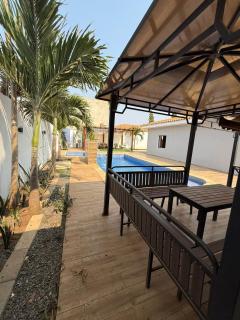 Three-bedroom with Pool Two Suites in a Gated Community - 1