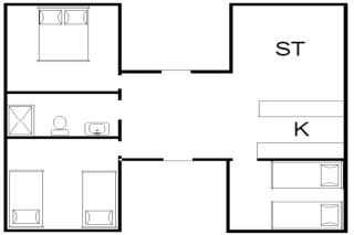 5 person holiday home in Hemmet - 6