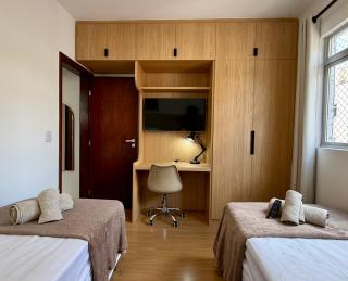 Apartamento central com ar condicionado e 3 smart TVs - UFV a 1km - 4