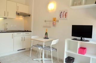 Appart Studio 2 couchages PORT LEUCATE NATURISME PL010-325 - 4