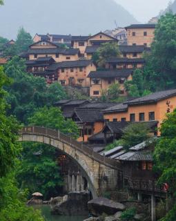 Wangxian Valley Chunyushanfang and shuishangjian Wangxian Valley Scenic Area - 3