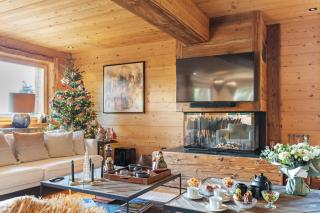 Chalet Ysalpe - Vue montagne hammam sauna jacuzzi et salle cinéma - 5