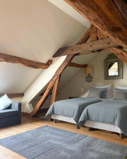 Maison avec piscine & tennis partagés - proche Châteaux de la Loire - 1h30 de Paris - 7