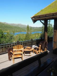 Modern Mountain Cabin With A View Over The Sea - 0