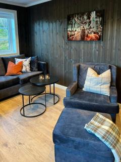 Modern Mountain Cabin With A View Over The Sea - 8