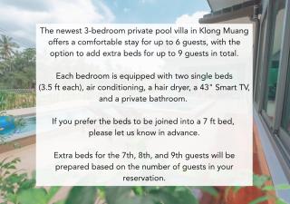 Seashine Private Pool Villa at Klong Muang - 4