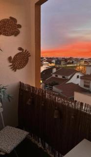 1 Bedroom SeaView Apart with private balcony, 5 min from beach Costa da Caparica - 0