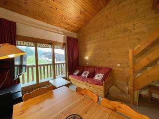 2 pièces mezzanine pour 6 pers, balcon sud, proche pistes et commerces - FR-1-356-297 - 2