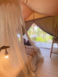 Romantic Eco safary tent,Cozy by Natura,private pool,sea view, Exotic luxury private glamping - 4
