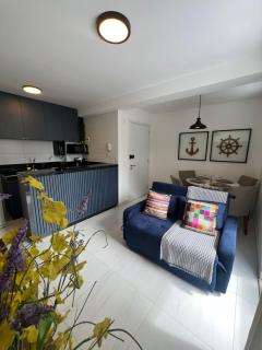 Flat Exclusivo c/ Piscina Rooftop e Vista Mar - 0