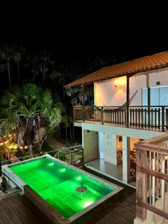 Deck dos lençóis pousada - 0