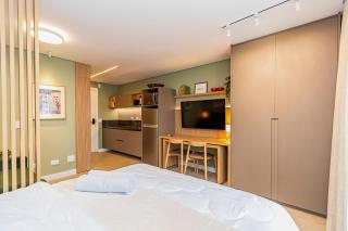 Studio Completo p/ 4 pessoas no All Batel -BAT1714 - 8