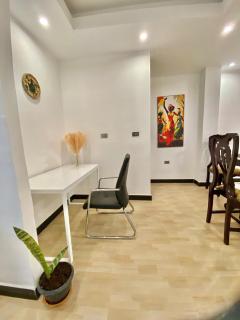 Modern Bole stay with city views, walk to airport - 1