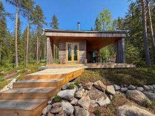 Ulvontähti - moderni mökki järven rannalla - 4