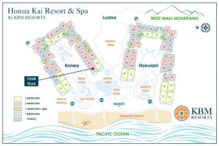 Honua Kai 3 Free Rental Cars KBM Resorts Front Alii Suite 3 Units 6 Bedrooms HK ML-1185 - 1