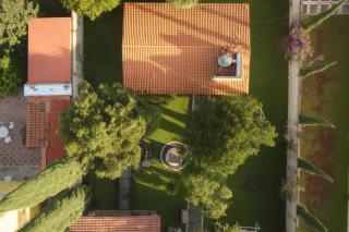 Cabaña con palapa y fogata - 3