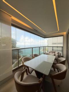 Fantástico Apartamento Vista Mar no Beach Class Ondina Salvador, pé na areia, com exclusivo acesso à praia - 3