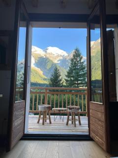 Le Refuge des Pecles, chalet avec vue Mont-Blanc - 9