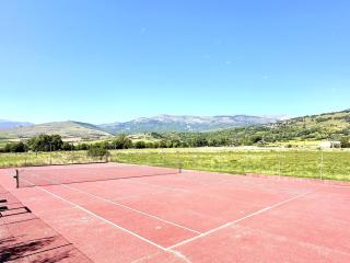 Marmota, Ático en Llívia, jardín comunitario con piscina y pista de tenis - 7