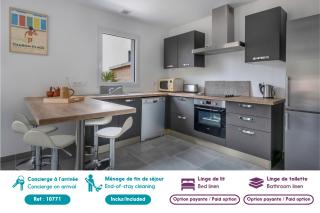 Maison récente en bord de mer - 15m de la plage - 8