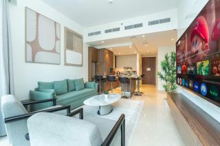 PVH - 1BR with Burj Khalifa View - Imperial Avenue - 4
