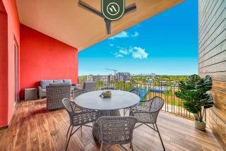 2BR Penthouse in Nuevo Vallarta - Terrace - Pool - 3