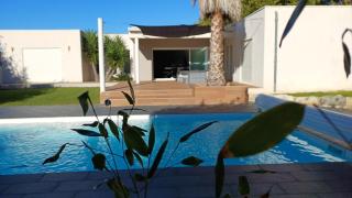 Villa d'architecte avec piscine chauffée, 4 chambres, à 30 mn Gruissan plage - 3