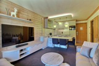 ARC 1950, Appartement 2 chambres 6 personnes, Skis aux pieds, Sauna, Hammam, Jacuzzi, Piscine intérieure et extérieure - 7