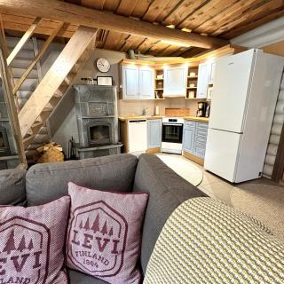 Tunnelmallinen hirsimökki - Levin Liitäjä - 6